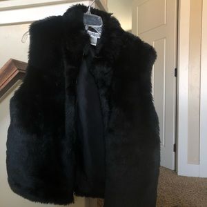 Fur Vest Size large